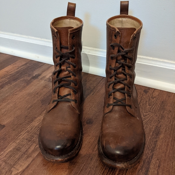 frye womens combat boots